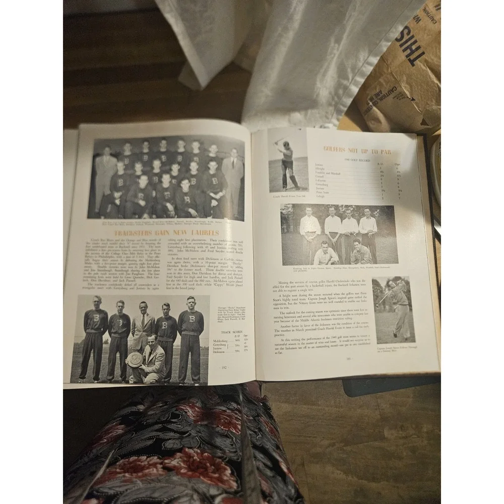 1949 Bucknell University College Annual‎ Yearbook Lewisburg PA